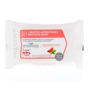 Preven's - lingettes antiseptiques - x10