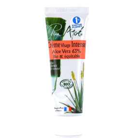 Pur Aloé Crème Visage Intense Bio 63% Aloe Vera 50ml
