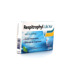 Respitrophyl Lib'Air Nez et Gorge 15 gélules