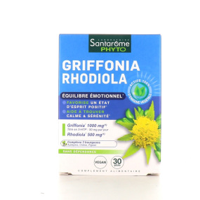 Santarome Griffonia Rhodiola 30 gélules