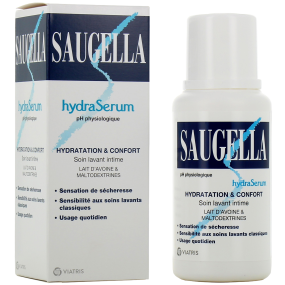 Saugella solution antiseptique - Toilette intime, Flore vaginale