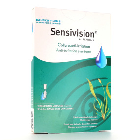 Bausch and Lomb Sensivision Collyre Anti Irritation Recipients Unidoses