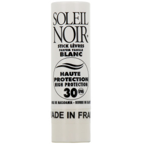 Soleil Noir Stick Lèvres Blanc SPF30