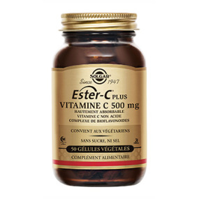 Solgar Ester-C Plus Vitamine C 500 mg 50 gélules