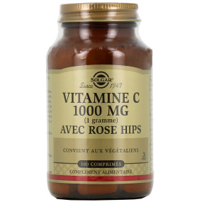 Solgar Vitamine C avec Rose Hips