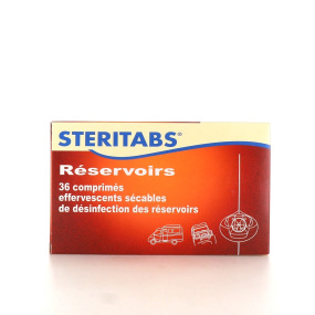 Steritabs Comprimés pour désinfection des réservoirs