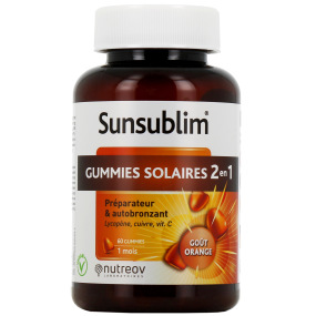 Sunsublim Gummies Solaires 2 en 1