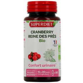 Super Diet Cranberry Reine des Prés Bio 90 Gélules