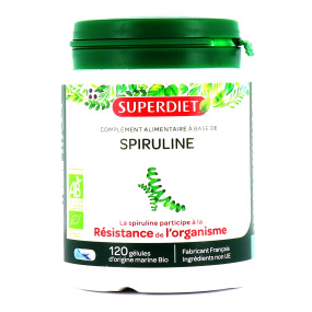 Super Diet Spiruline Bio 120 gélules