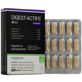 Synactifs Digest Actifs Bio Digestion & Ballonnements 30 gélules