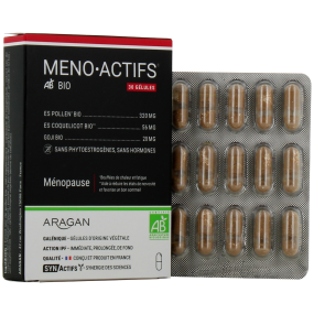 Synactifs Meno Actifs Bio Ménopause 30 gélules