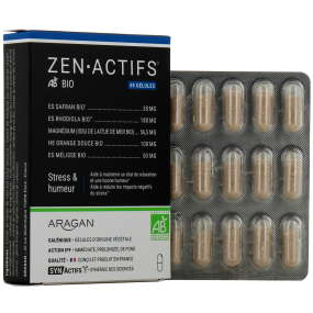 Synactifs Zen Actifs Bio Stress & Humeur 30 gélules