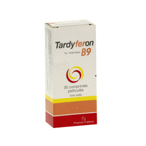 Tardyferon B9 30 comprimés