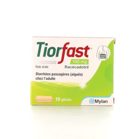 Tiorfast 100 mg 10 gélules