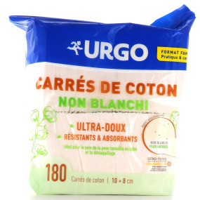 Urgo Carrés De Coton Non Blanchi