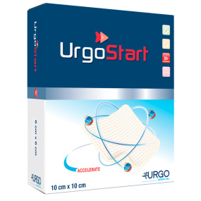 UrgoStart Interface 13 cm x 12 cm 16 pansements