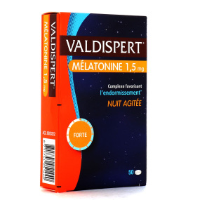 Valdispert Mélatonine 1,5 mg Nuit agitée