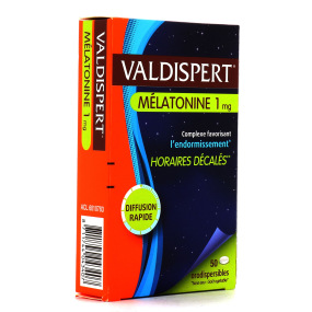 Valdispert Mélatonine 1 mg Horaires Décalés