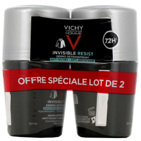 Vichy Homme Déodorant Invisible Resist Dermo Détranspirant 72h