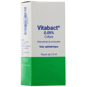 Vitabact 0,05% collyre 10 ml