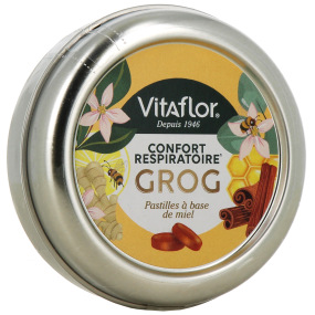 Vitaflor Pastilles Grog Confort Respiratoire