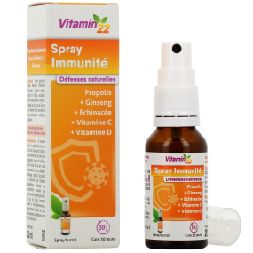 Vitamin'22 Spray Immunité Défenses Naturelles