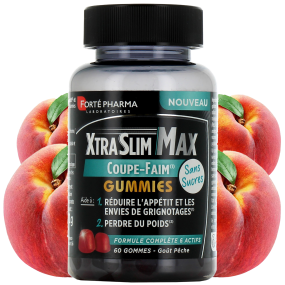 XtraSlim Max Coupe-Faim Gummies sans sucres
