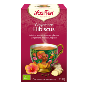 Yogi Tea Gingembre Hibiscus