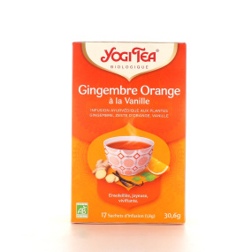Yogi Tea Gingembre Orange Vanille