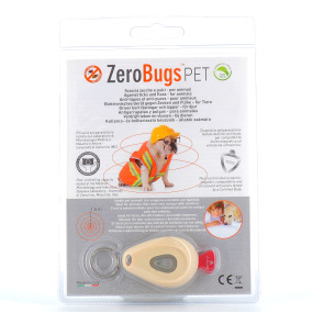 ZeroBugs Pet Répulsif Anti-Puces et Anti-Tiques Electronique pour Animaux