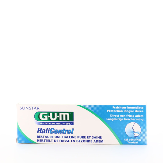 Gum HaliControl Gel Dentifrice Haleine Pure et Saine