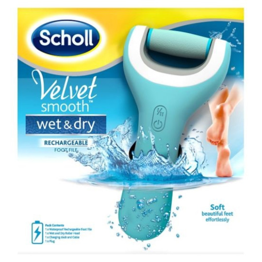 Scholl Velvet Râpe électrique Wet&Dry