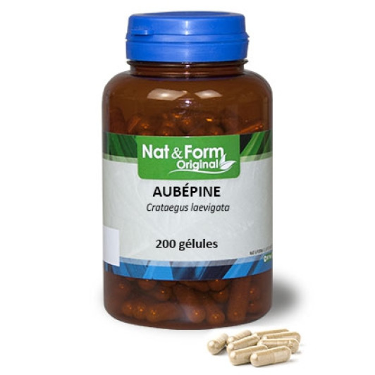 NAT&FORM AUBEPINE 200 gélules