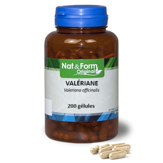 NAT&FORM Valériane 200 gélules