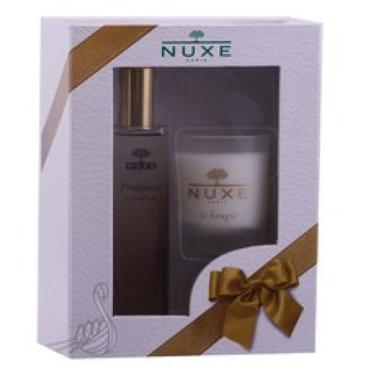 Nuxe Coffret Noel prodigieux le Parfum Coffret parfum femme et bougie parfumée offerte