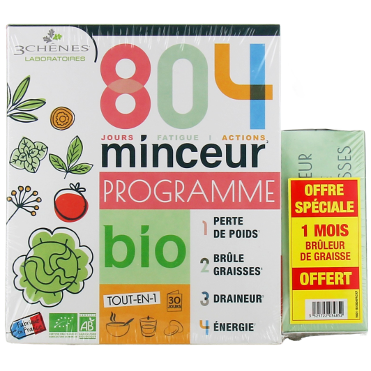 3 Chênes 804 Programme Minceur Bio
