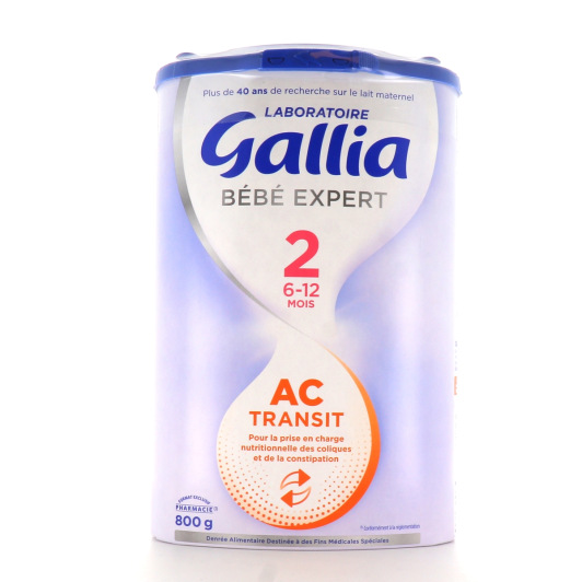 Gallia Bébé Expert Lait AC Transit 2ème âge