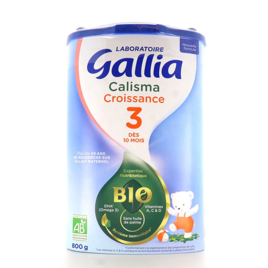 Gallia Calisma Bio 3 Lait de croissance