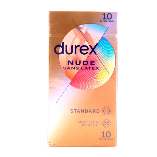 Durex Nude Préservatifs Sans Latex