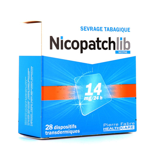 Nicopatchlib 14mg / 24h patchs transdermiques