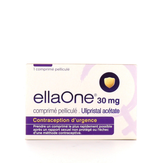 EllaOne 30 mg 1 comprimé pelliculé