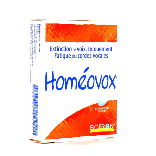 Homéovox 60 comprimés Boiron
