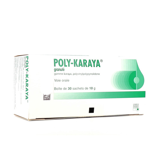 Poly-Karaya granulés 10g -30 sachets