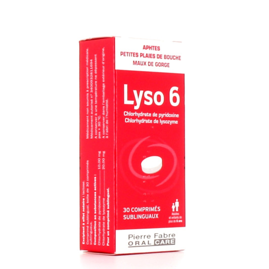 Lyso 6 30 Comprimés