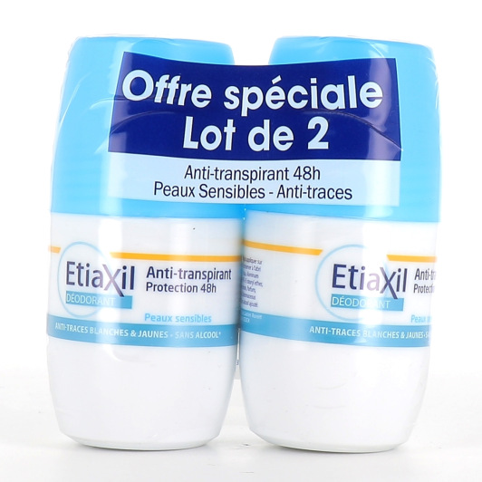 Etiaxil Déodorant Anti-Transpirant Protection 48h Roll-on
