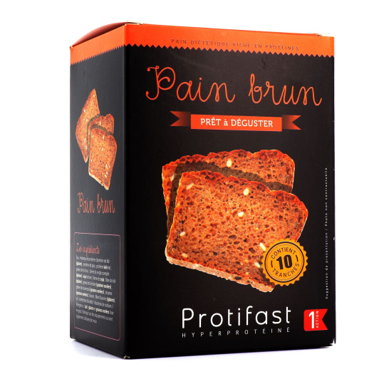Protifast Pain Brun 10 tranches x50g