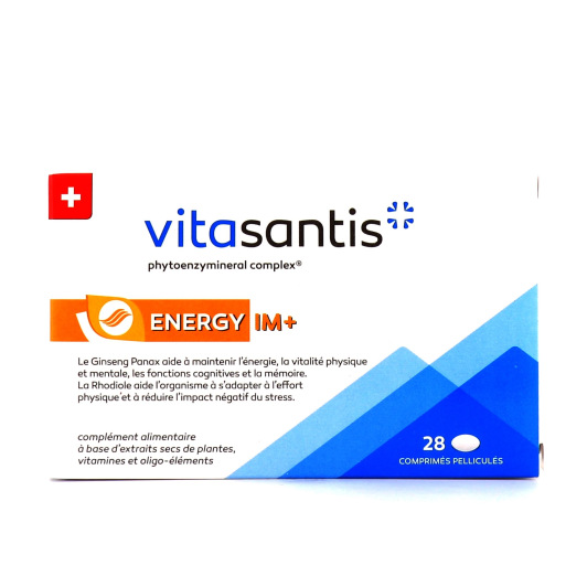 Vitasantis energy IM+ 28 comprimés