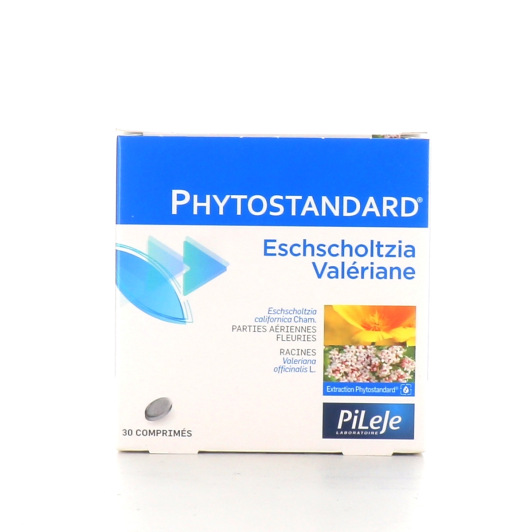 Pileje Phytostandard Eschscholtzia Valériane 30 comprimés