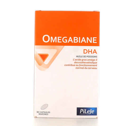 Pileje Omegabiane DHA 80 capsules