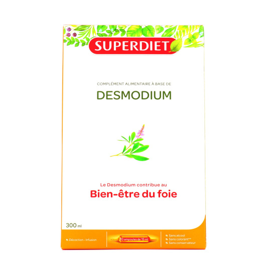 Super Diet Desmodium 20 ampoules